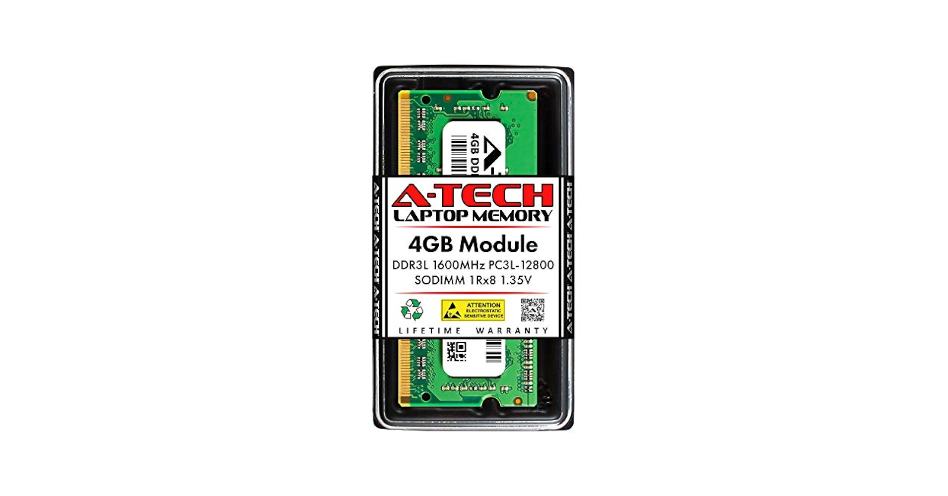 A-Tech 4GB RAM Replacement for Kingston ACR16D3LS1KBG/4G